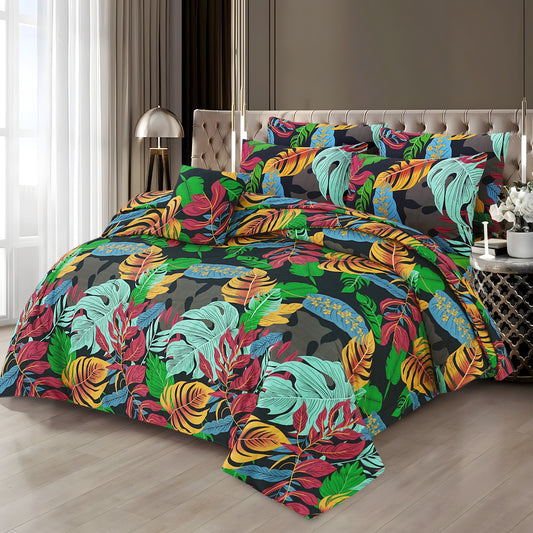 Premium Summer King Size Comforter Set - 7-Piece