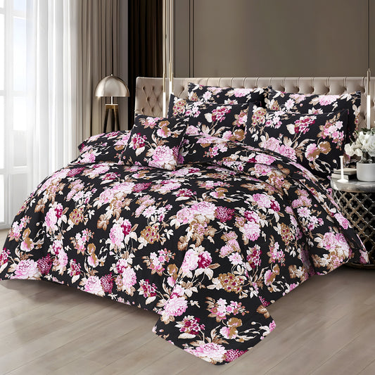 Premium Summer King Size Comforter Set - 7-Piece