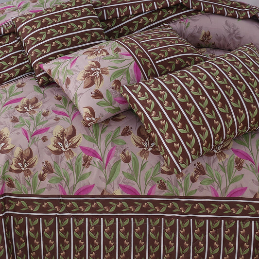 Premium Summer King Size Comforter Set - 7-Piece