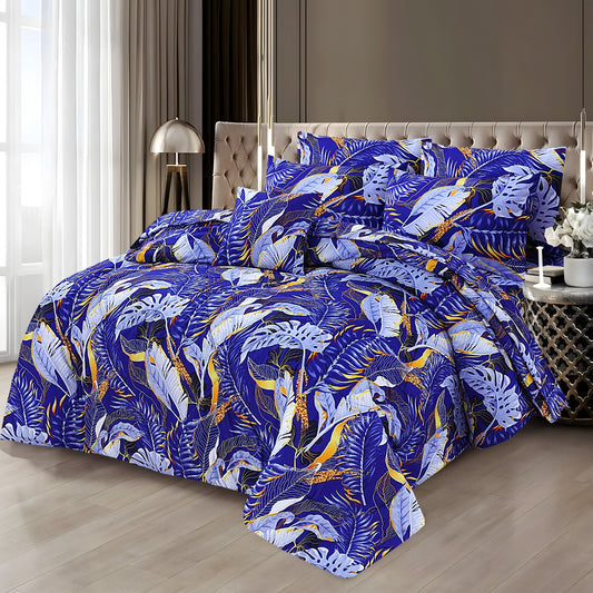 Premium Summer King Size Comforter Set - 7-Piece