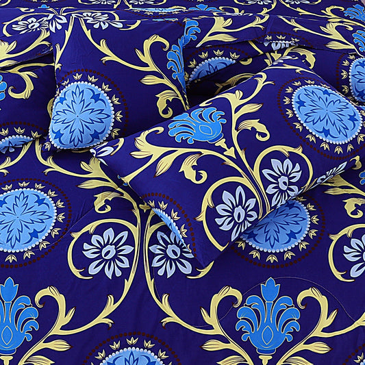 Premium Summer King Size Comforter Set - 7-Piece