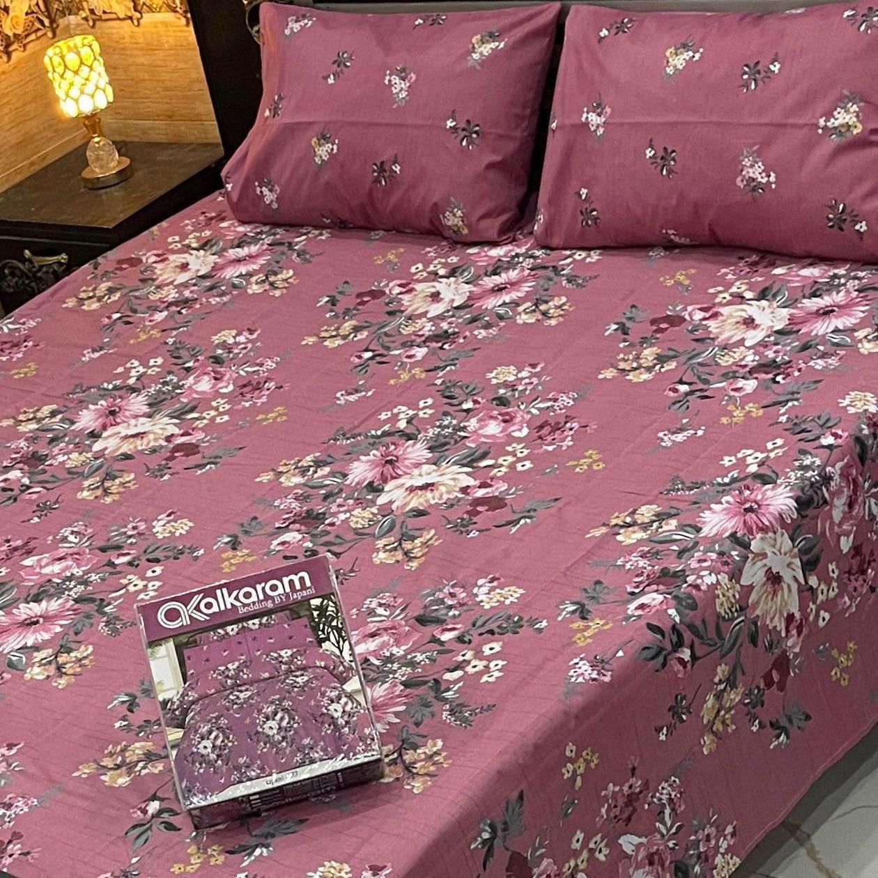 3 Pcs Bed sheet N-43