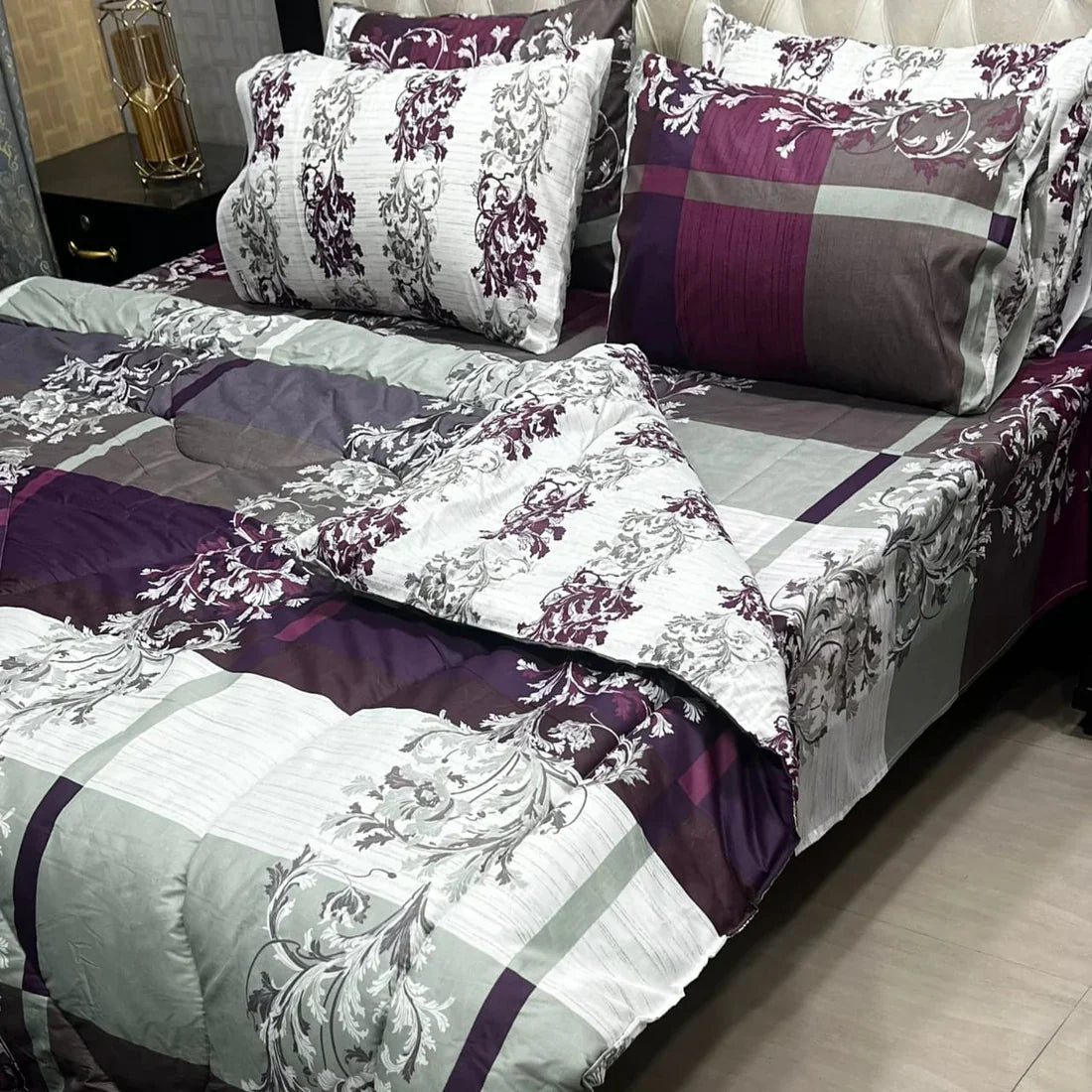 6 pc Winter Razai Set (Heavy Filling) RZ-33 – Alkaram