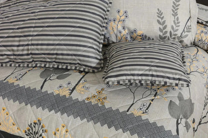 PREMIUM SUMMER KING SIZE COMFORTER SET - 7-PIECE