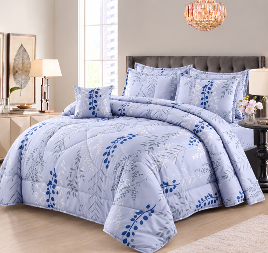7 pc Winter Razai Set (Heavy Filling)