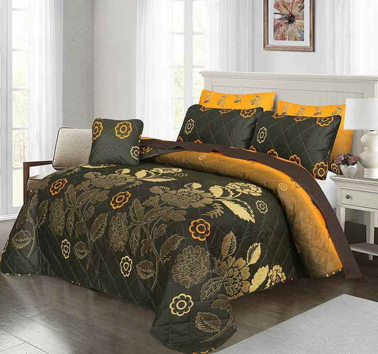 Premium Summer King Size Comforter Set - 7-Piece
