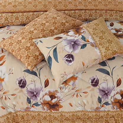 Premium Summer King Size Comforter Set - 7-Piece