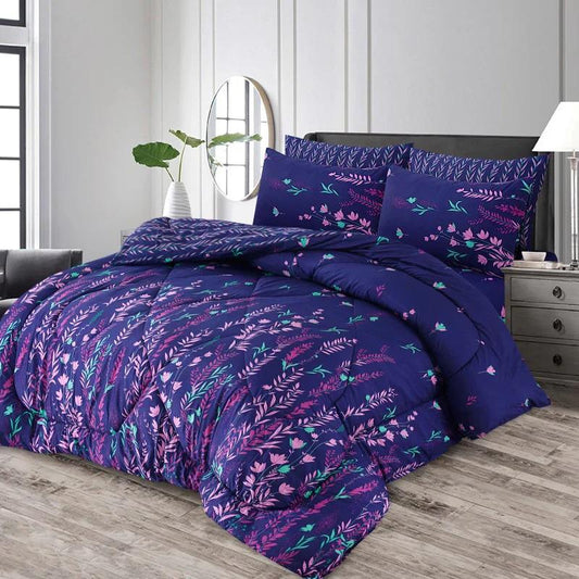 Premium Summer King Size Comforter Set - 7-Piece