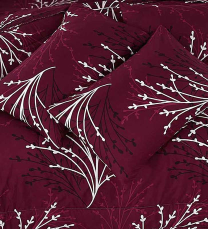 Premium Summer King Size Soft Cotton Comforter Set - 7-Piece