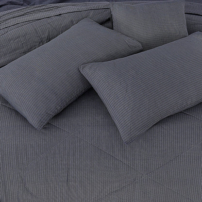 PREMIUM SUMMER KING SIZE COMFORTER SET - 7-PIECE