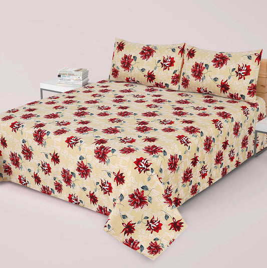3 Pcs Bed sheet N-04b