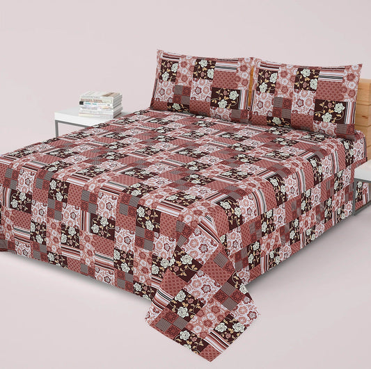 3 Pcs Bed sheet N-17b
