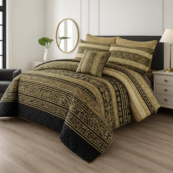Premium Summer King Size Comforter Set - 7-Piece