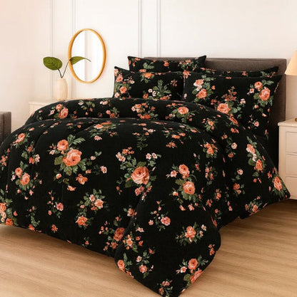 Premium Summer King Size Comforter Set - 7-Piece