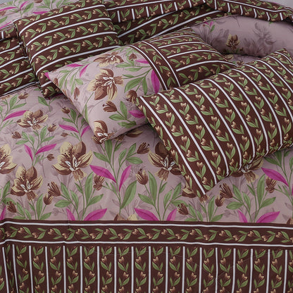 PREMIUM SUMMER KING SIZE COMFORTER SET - 7-PIECE