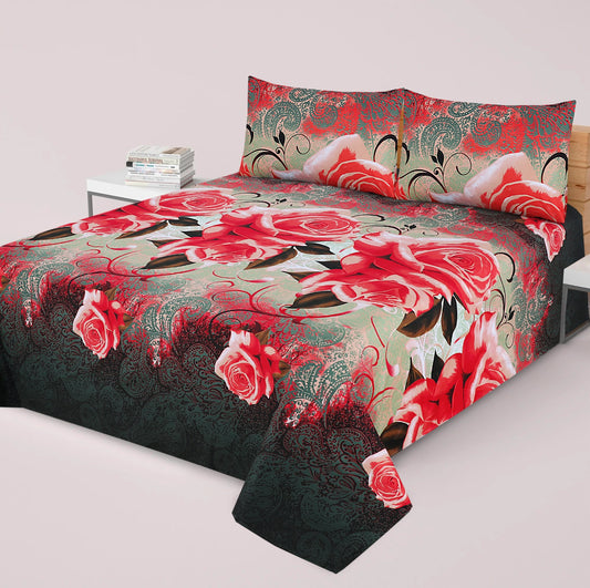 3 Pcs Bed sheet N-35