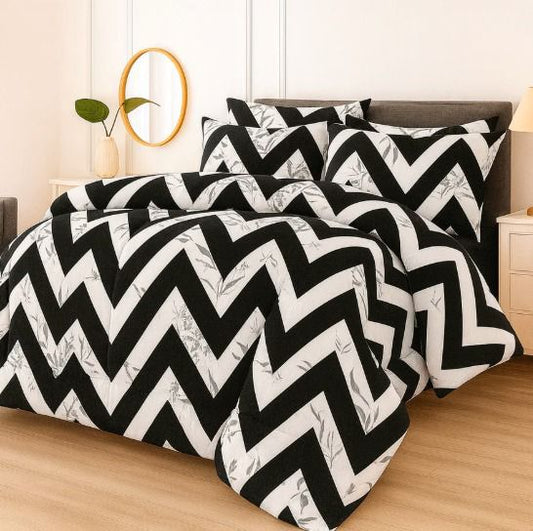 Premium Summer King Size Comforter Set - 7-Piece