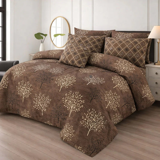 Premium Summer King Size Comforter Set - 7-Piece