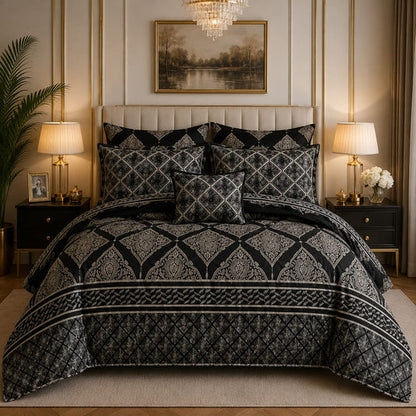 Premium Summer King Size Comforter Set - 7-Piece