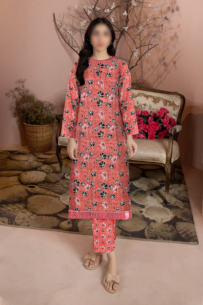 2 Piece – Cotton Digital Print Suit ( Design A-10)