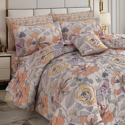 PREMIUM SUMMER KING SIZE COMFORTER SET - 7-PIECE